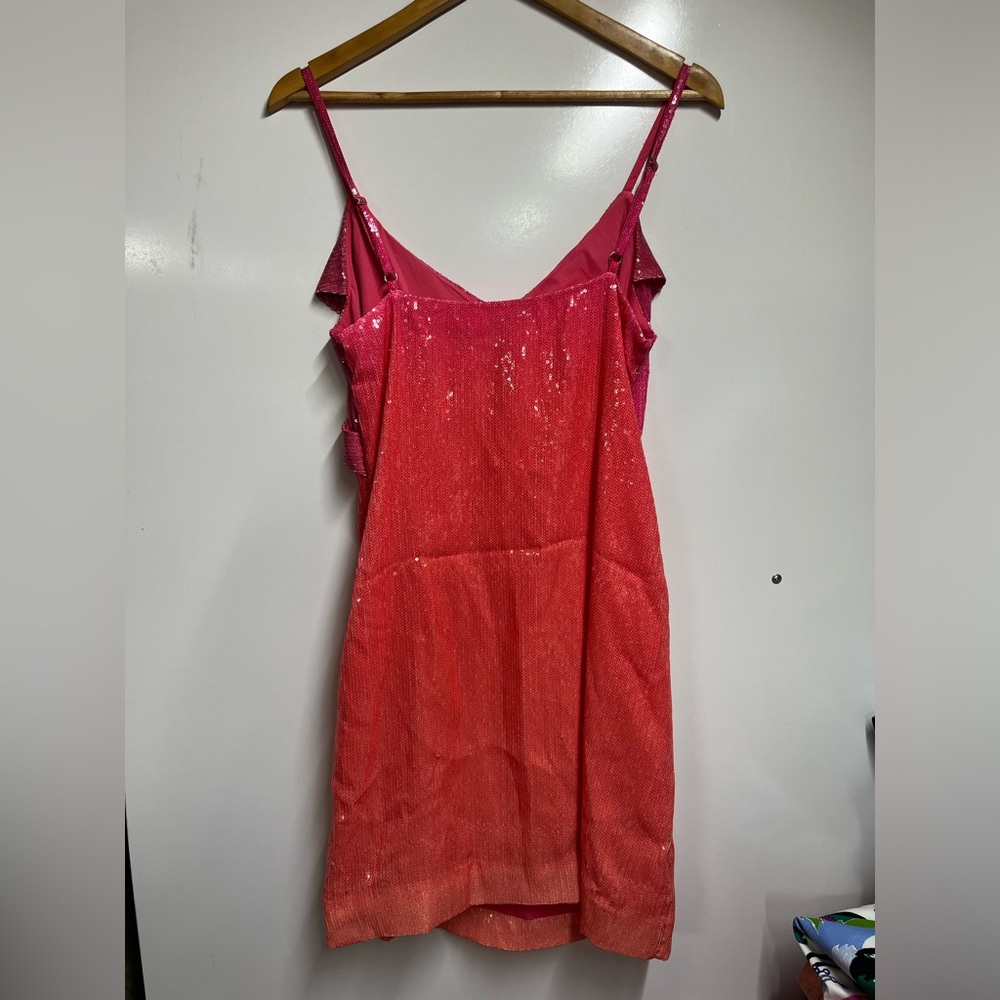 NEW Derek Lam 10 Crosby Gigi Ombré Sequin Minidress size 8 woman’s designer - Picture 6 of 11